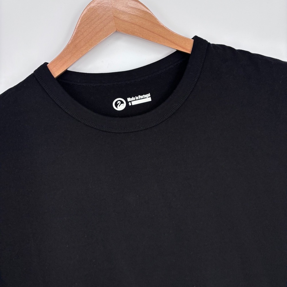 Outlier New Earth Cotton GT T-Shirt Mens S Black Short Sleeve Heavyweight Tee